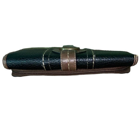 BOC Black & Brown Pebbled Leather Concepts Wallet - Picture 8 of 10